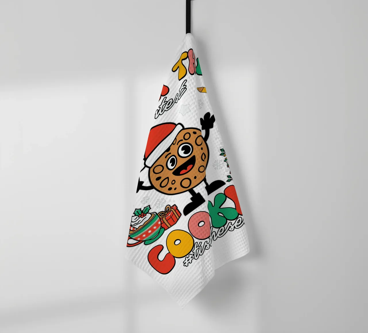 I teach the smartest cookies #tistheseason canovaccio da cucina da edsonramosart