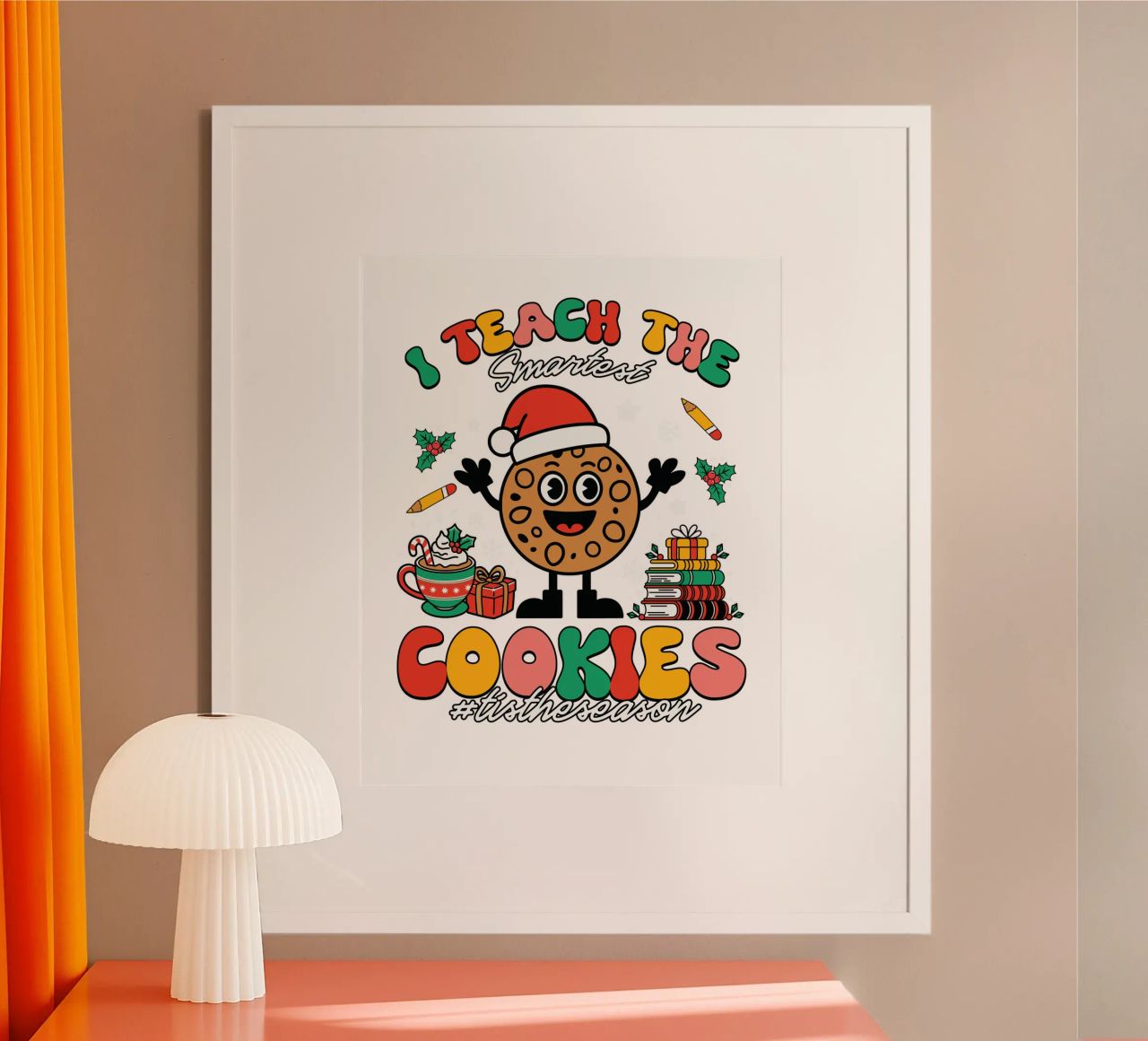 I teach the smartest cookies #tistheseason carta hahnemühle da edsonramosart