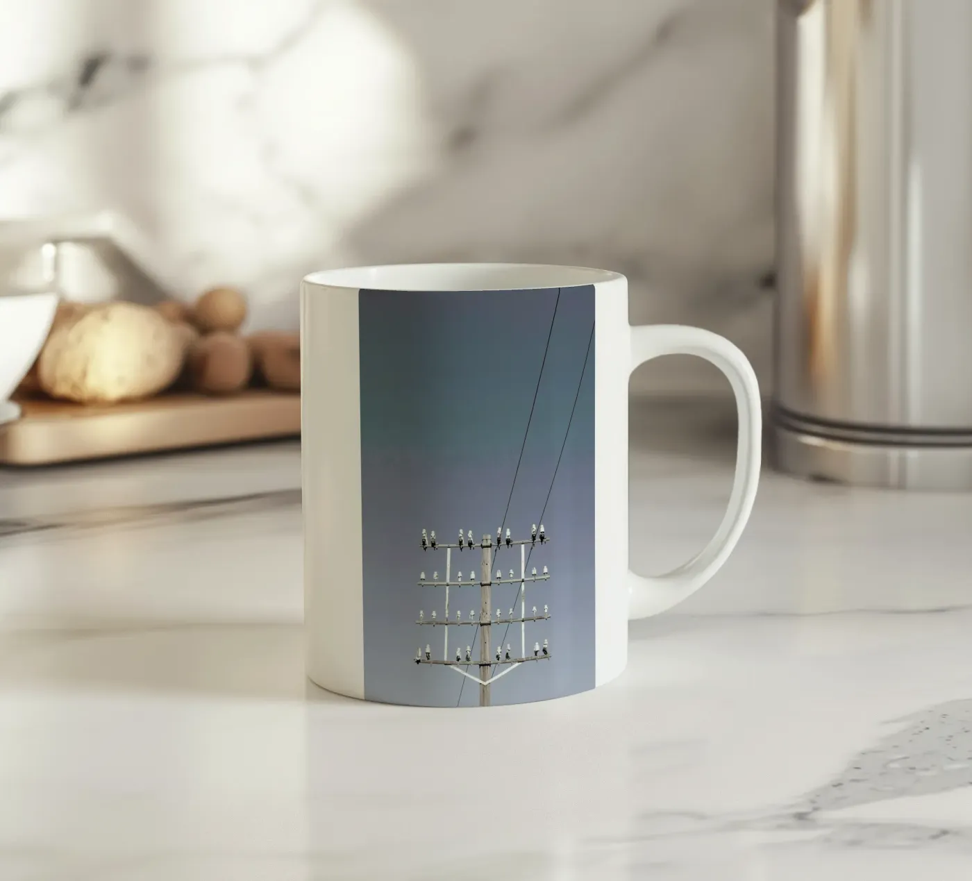 Communication mug en céramique de Ballack Art House