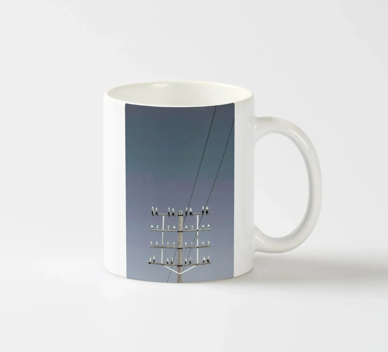 Communication tazza in ceramica da Ballack Art House