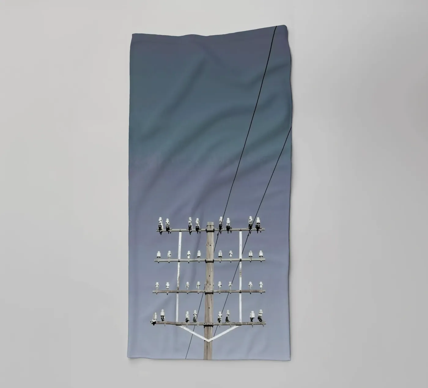 Communication badhanddoek van Ballack Art House