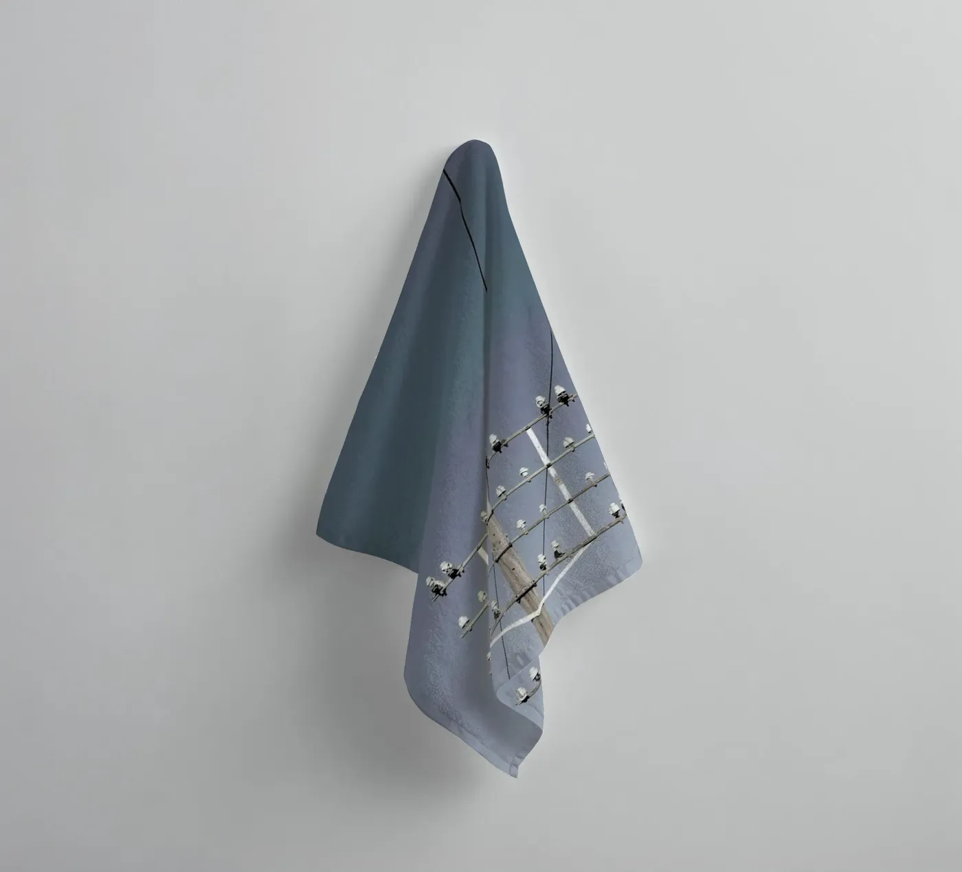 Communication badhanddoek van Ballack Art House