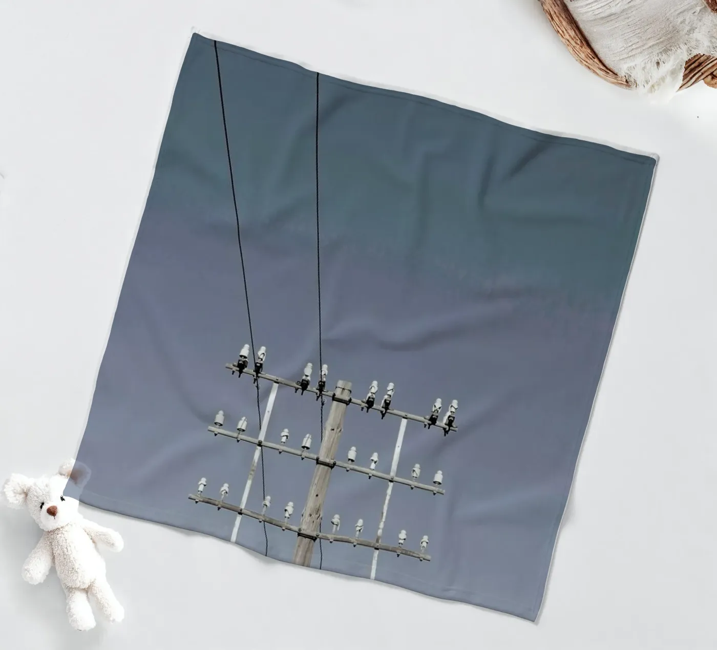 Communication fleecedeken van Ballack Art House