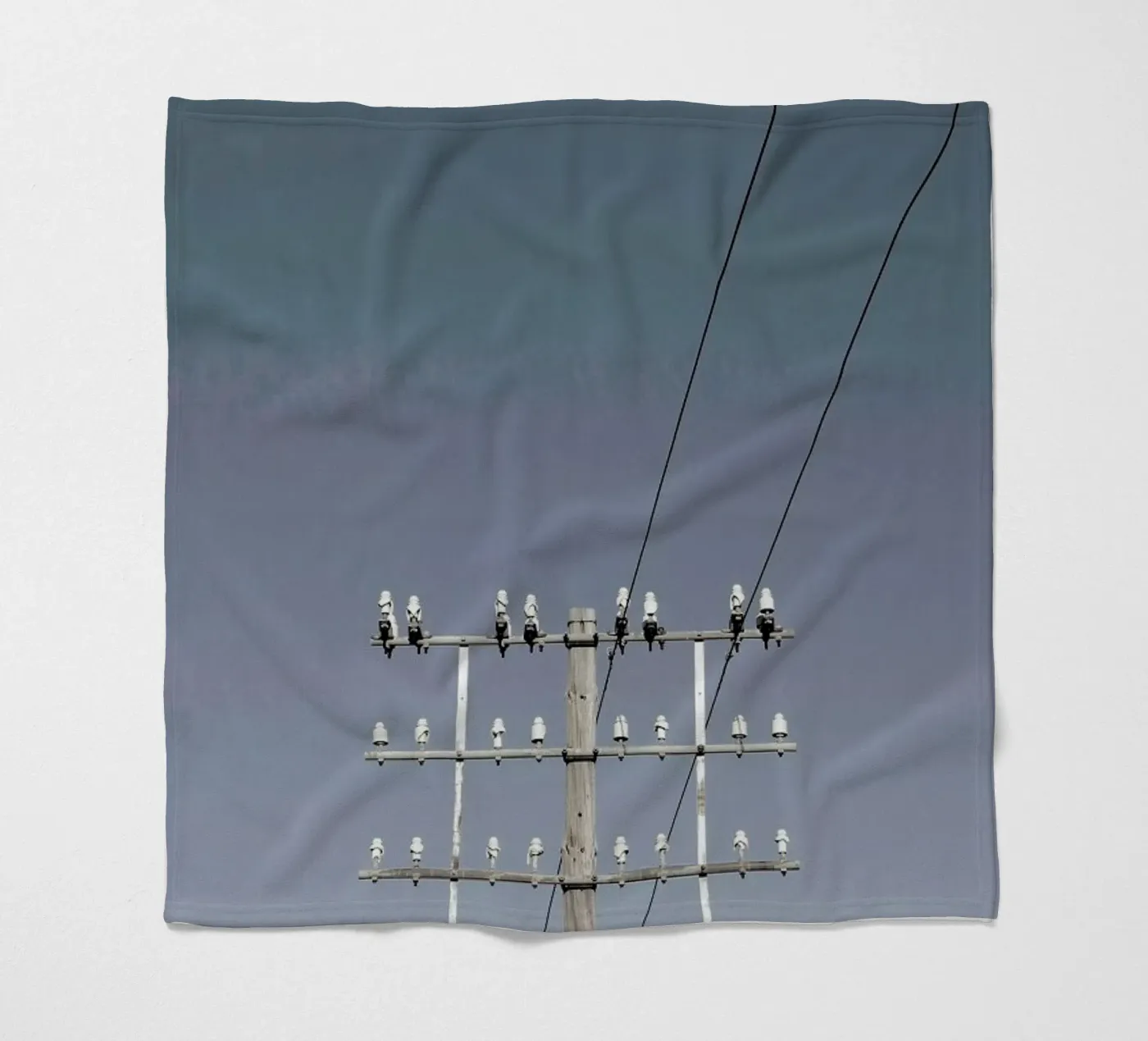 Communication fleecedeken van Ballack Art House