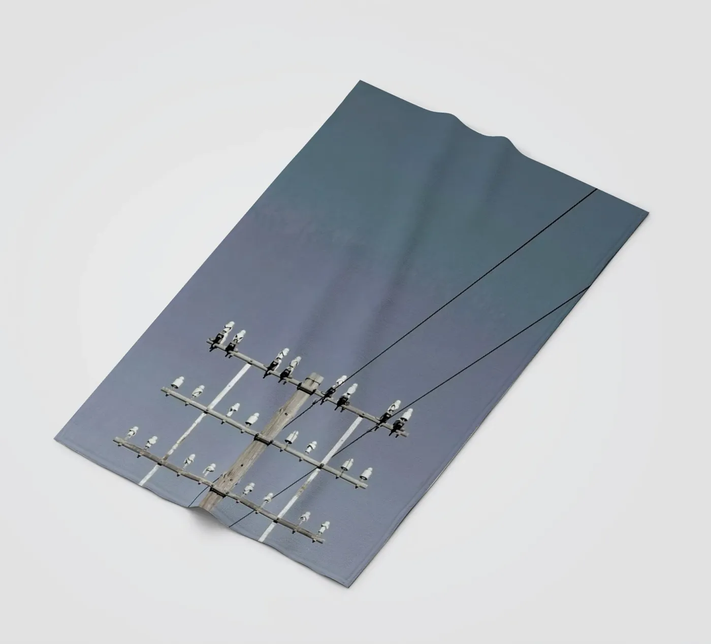 Communication fleecedeken van Ballack Art House