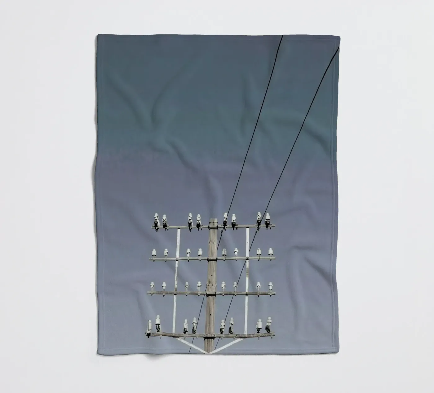 Communication fleecedeken van Ballack Art House