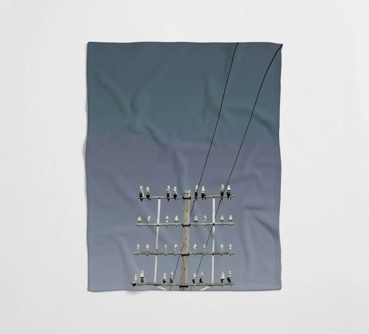 Communication fleecedeken van Ballack Art House