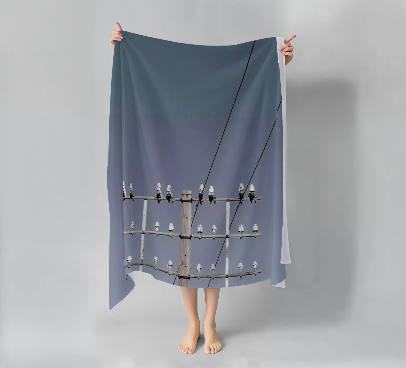 Communication strandhanddoek van Ballack Art House