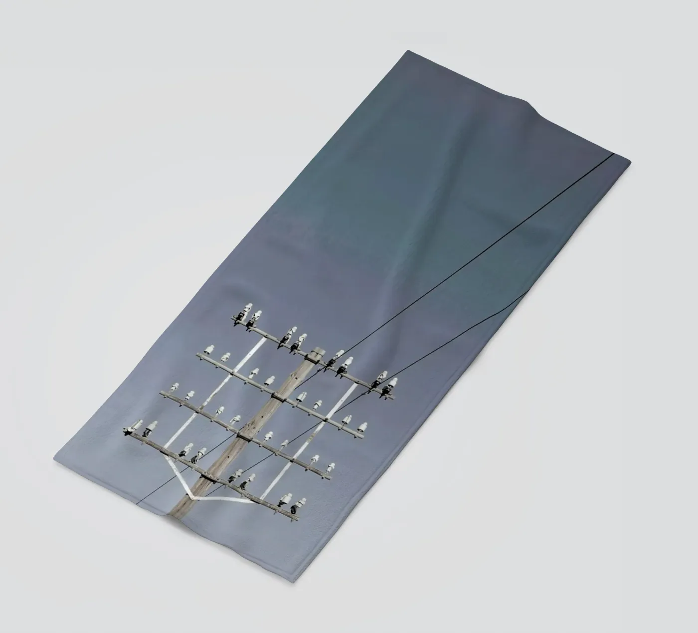 Communication strandhanddoek van Ballack Art House