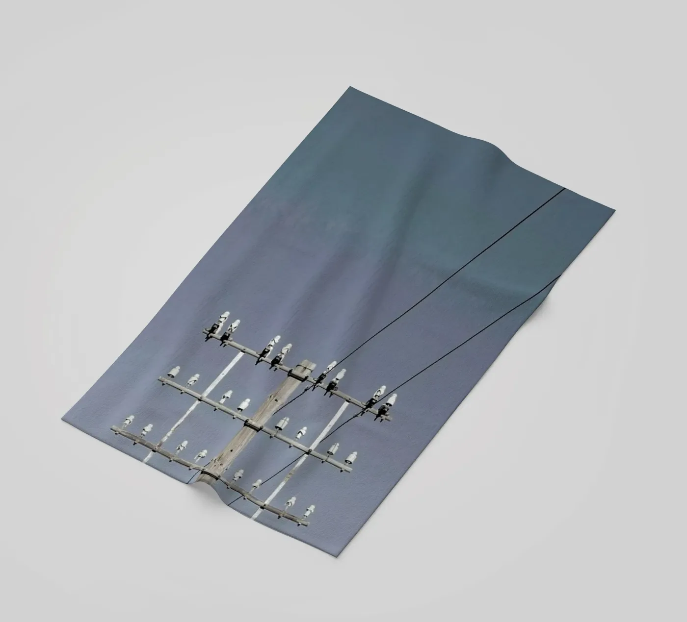 Communication strandhanddoek van Ballack Art House