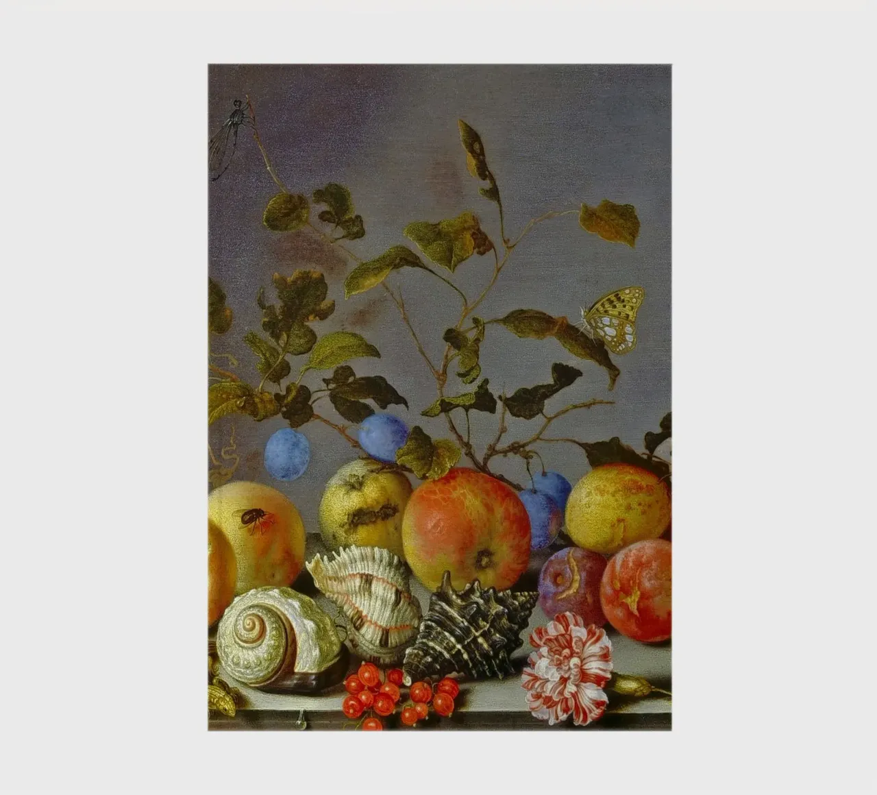 Balthasar van der Ast - Still life with fruits notebook by ARTOTHEK