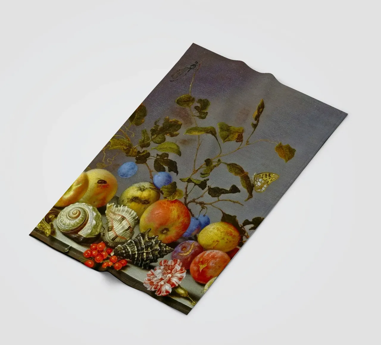 Balthasar van der Ast - Natura morta con frutta coperta in pile da ARTOTHEK