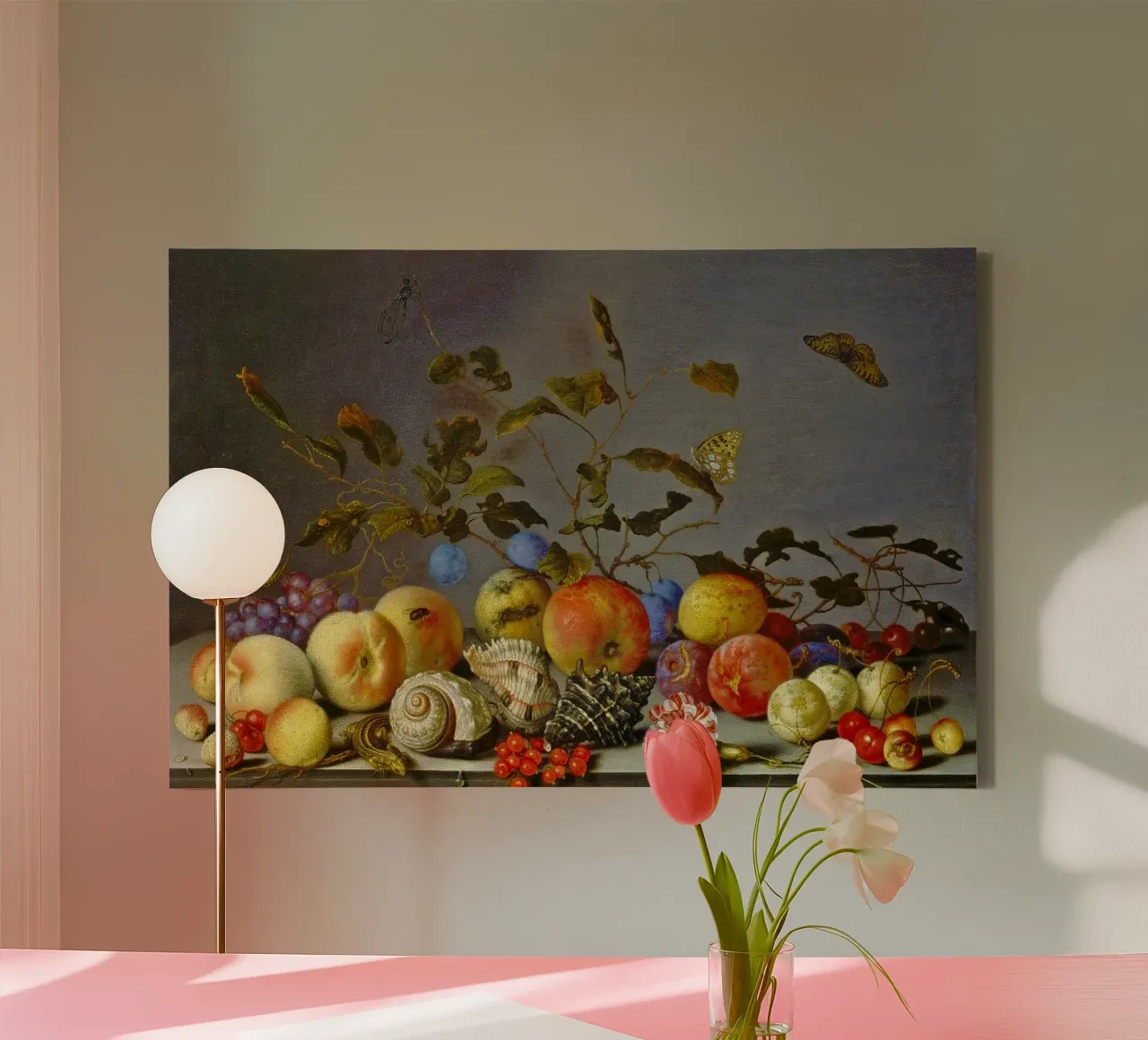 Balthasar van der Ast - Natura morta con frutta tela da ARTOTHEK