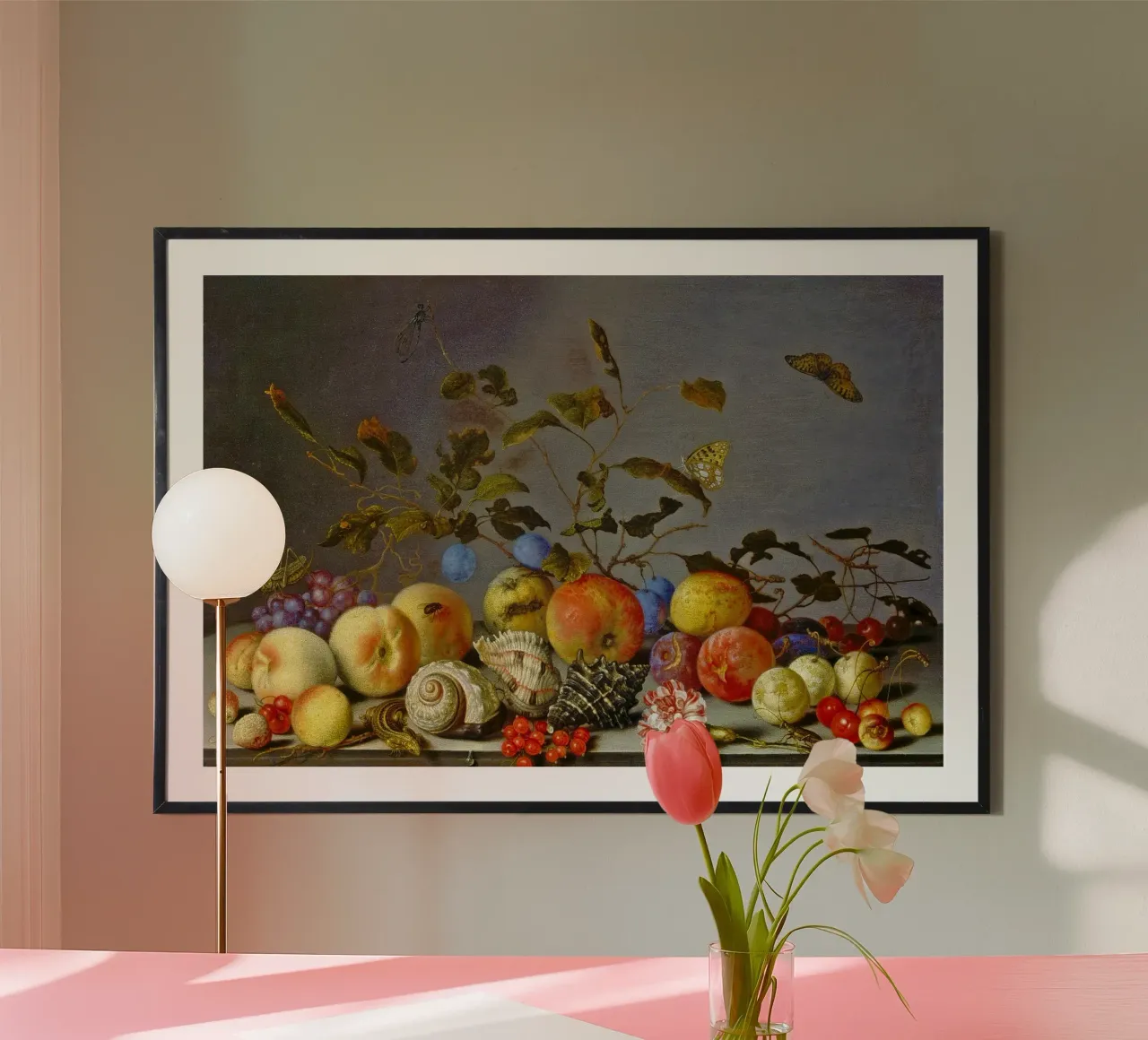 Balthasar van der Ast - Natura morta con frutta carta hahnemühle da ARTOTHEK