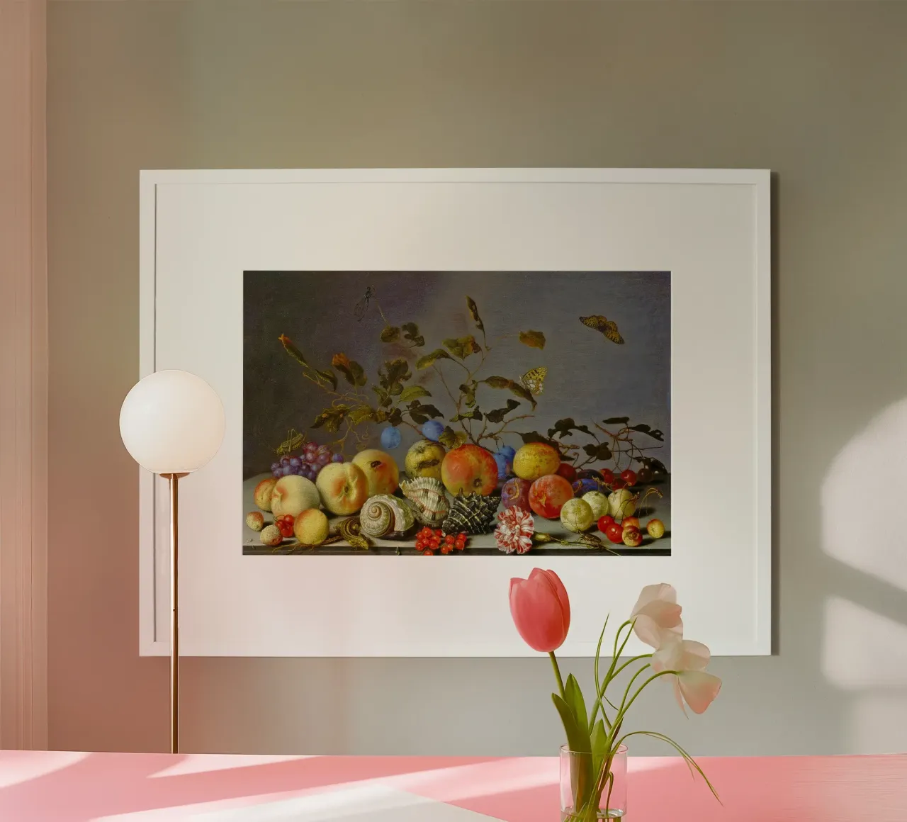 Balthasar van der Ast - Natura morta con frutta carta hahnemühle da ARTOTHEK