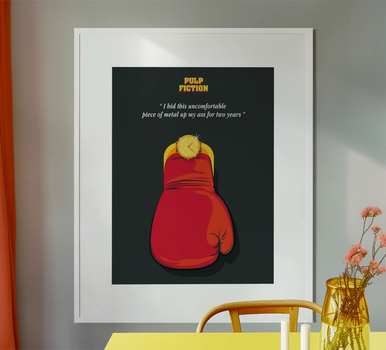 Butch pulp fiction Poster von 2toastdesign