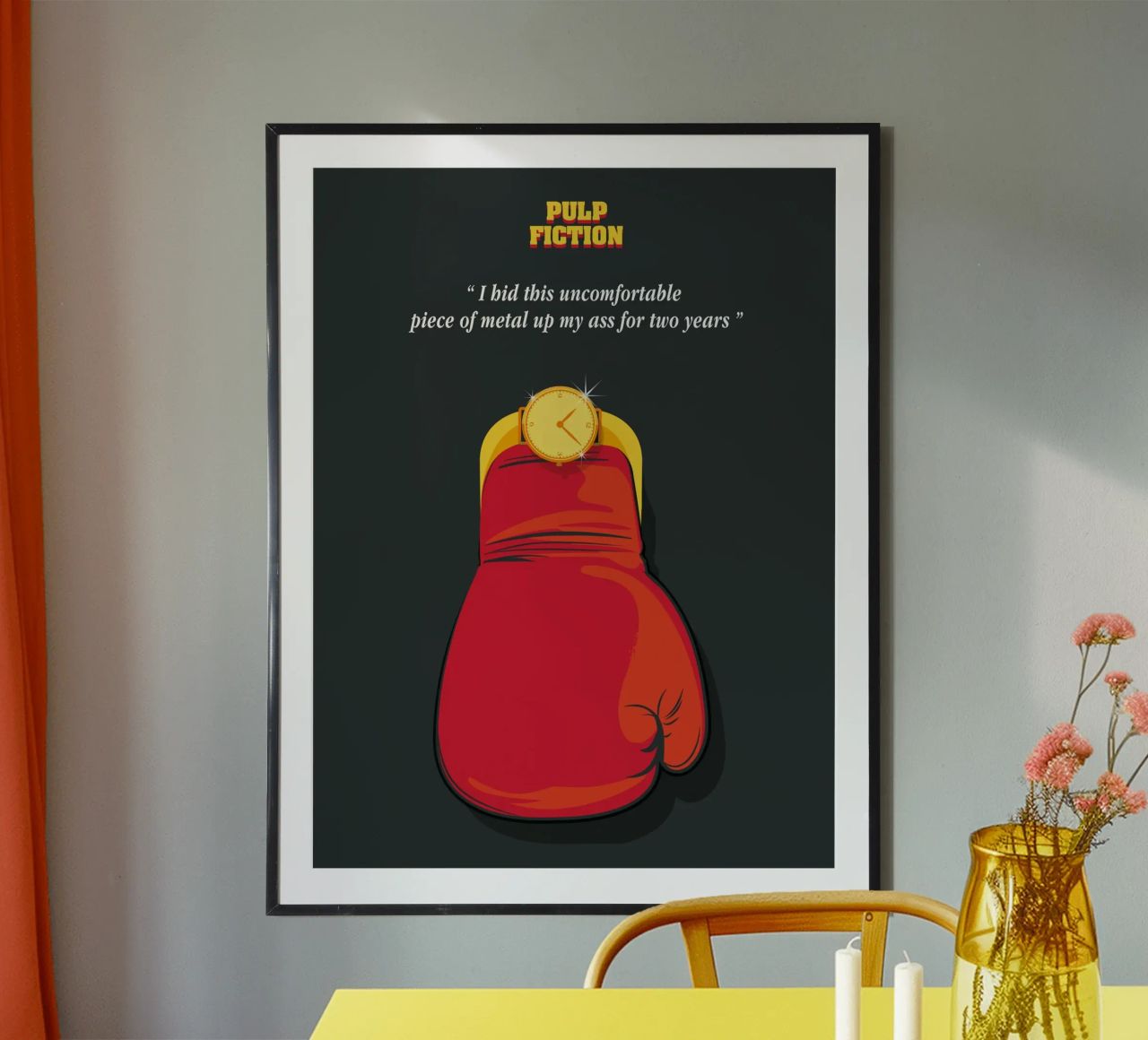 Butch pulp fiction Poster von 2toastdesign