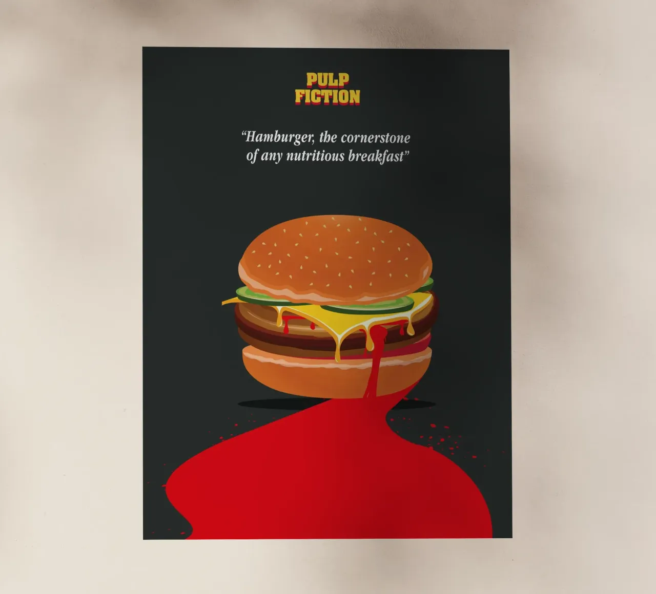 Jules burger pellicola backlit da 2toastdesign