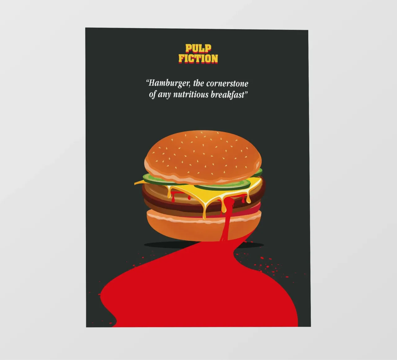 Jules burger pellicola backlit da 2toastdesign