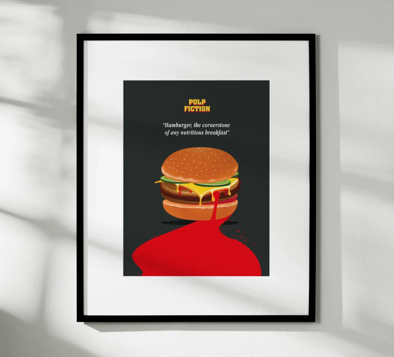 Jules burger poster da 2toastdesign
