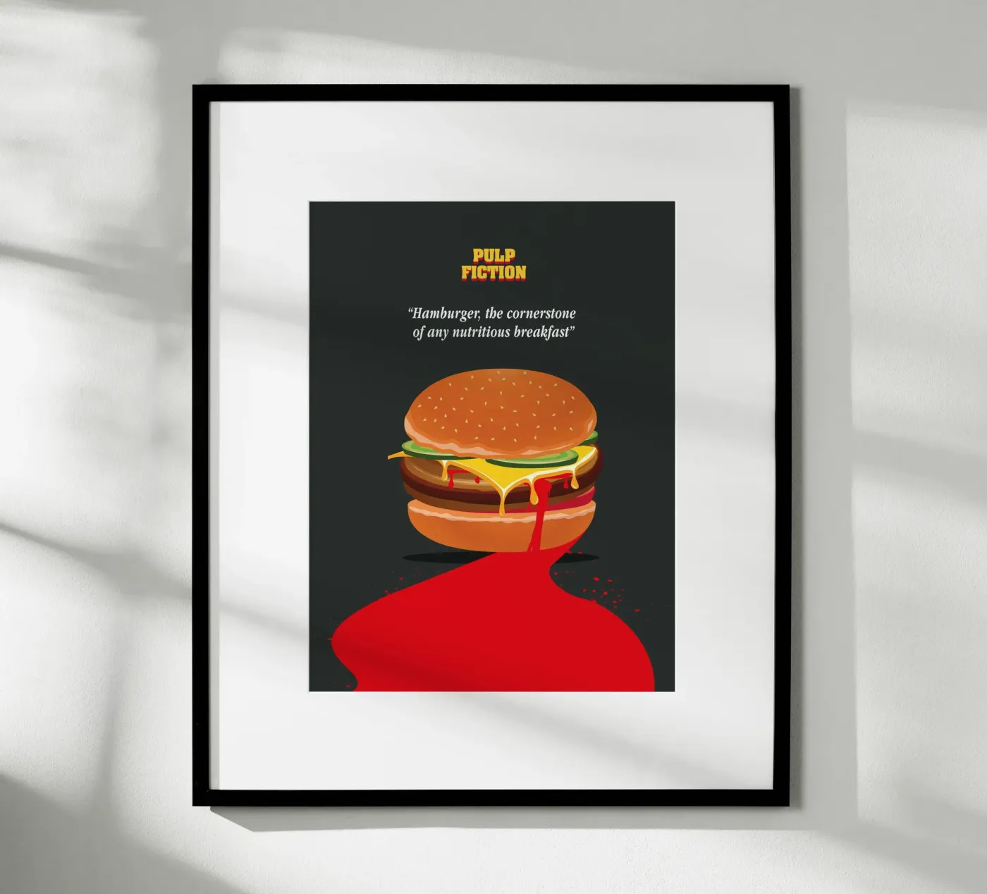 Jules burger poster da 2toastdesign