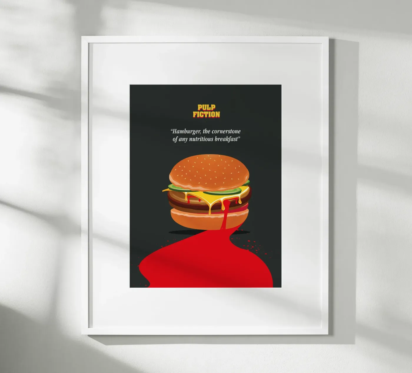 Jules burger poster da 2toastdesign