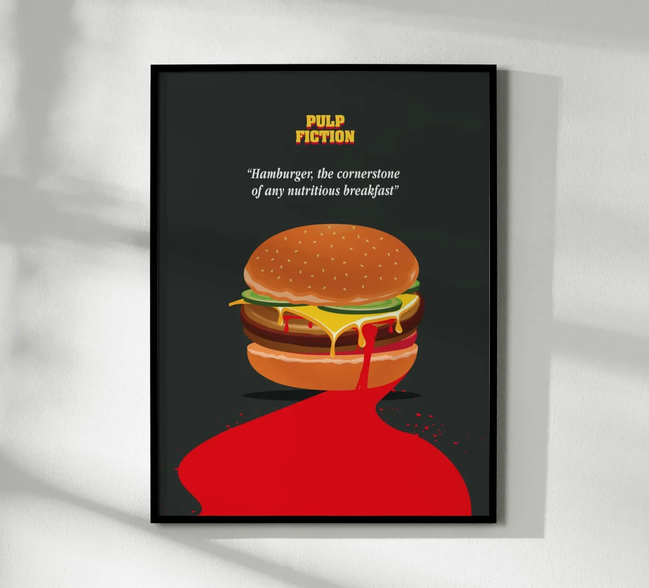 Jules burger poster da 2toastdesign