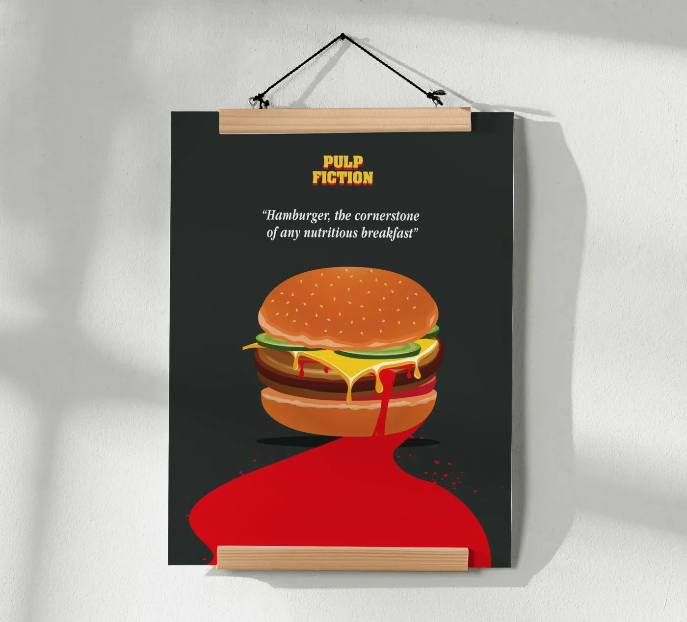 Jules burger poster da 2toastdesign