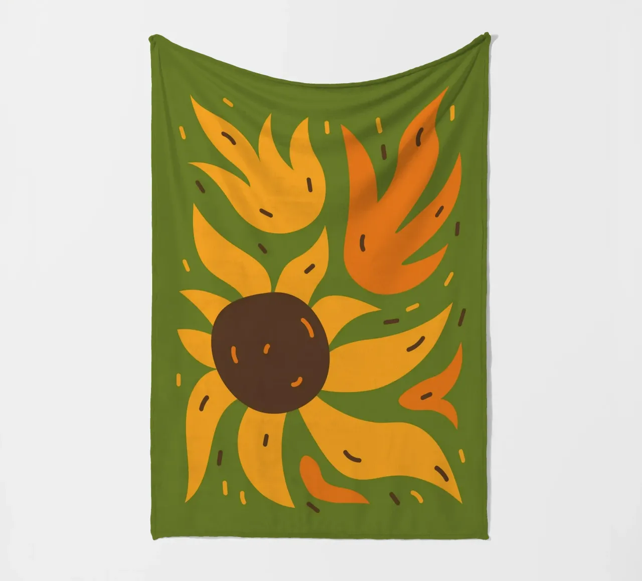 Sunflower Fleecedecke von LisaArtes