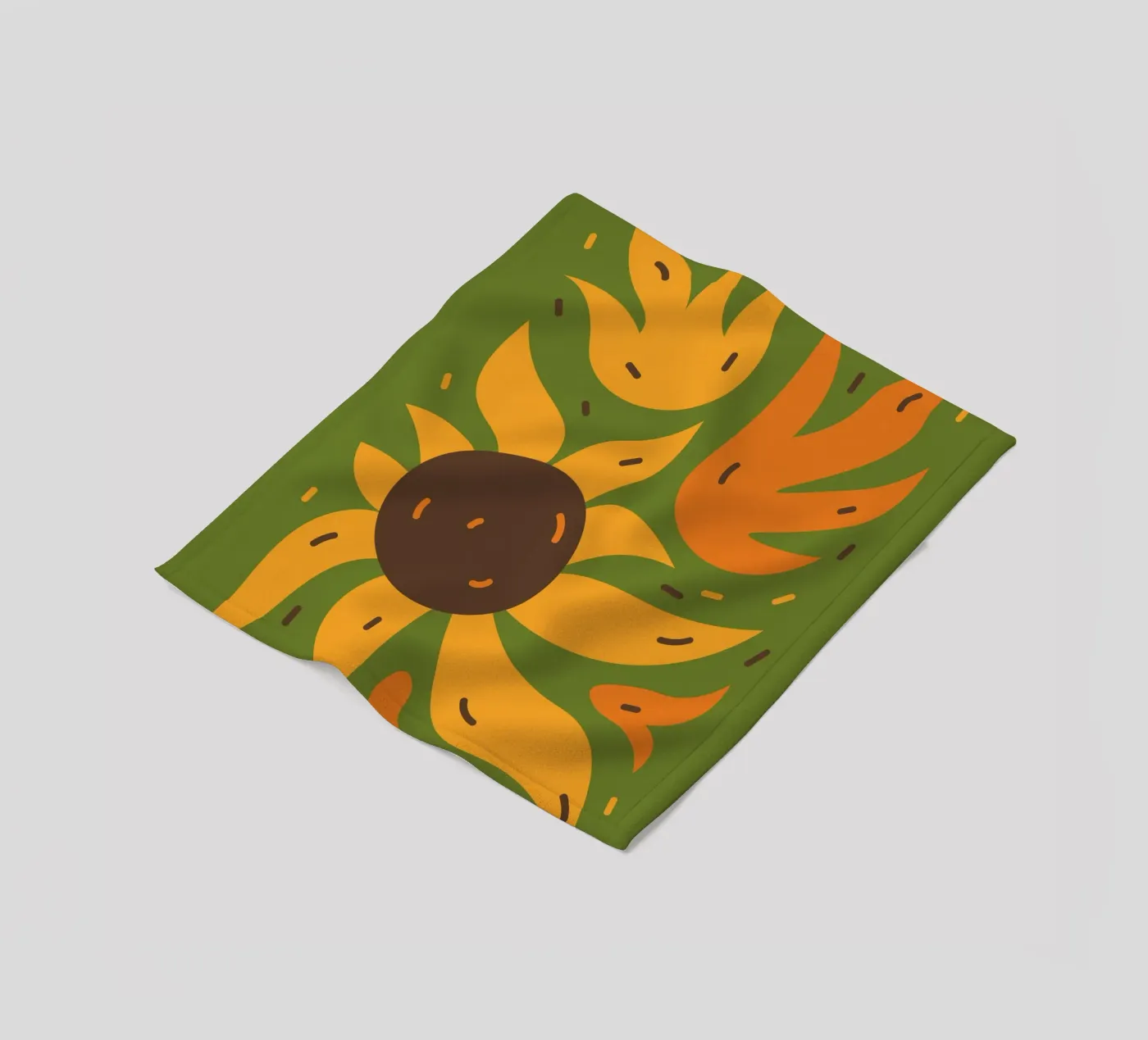 Sunflower fleecedeken van LisaArtes