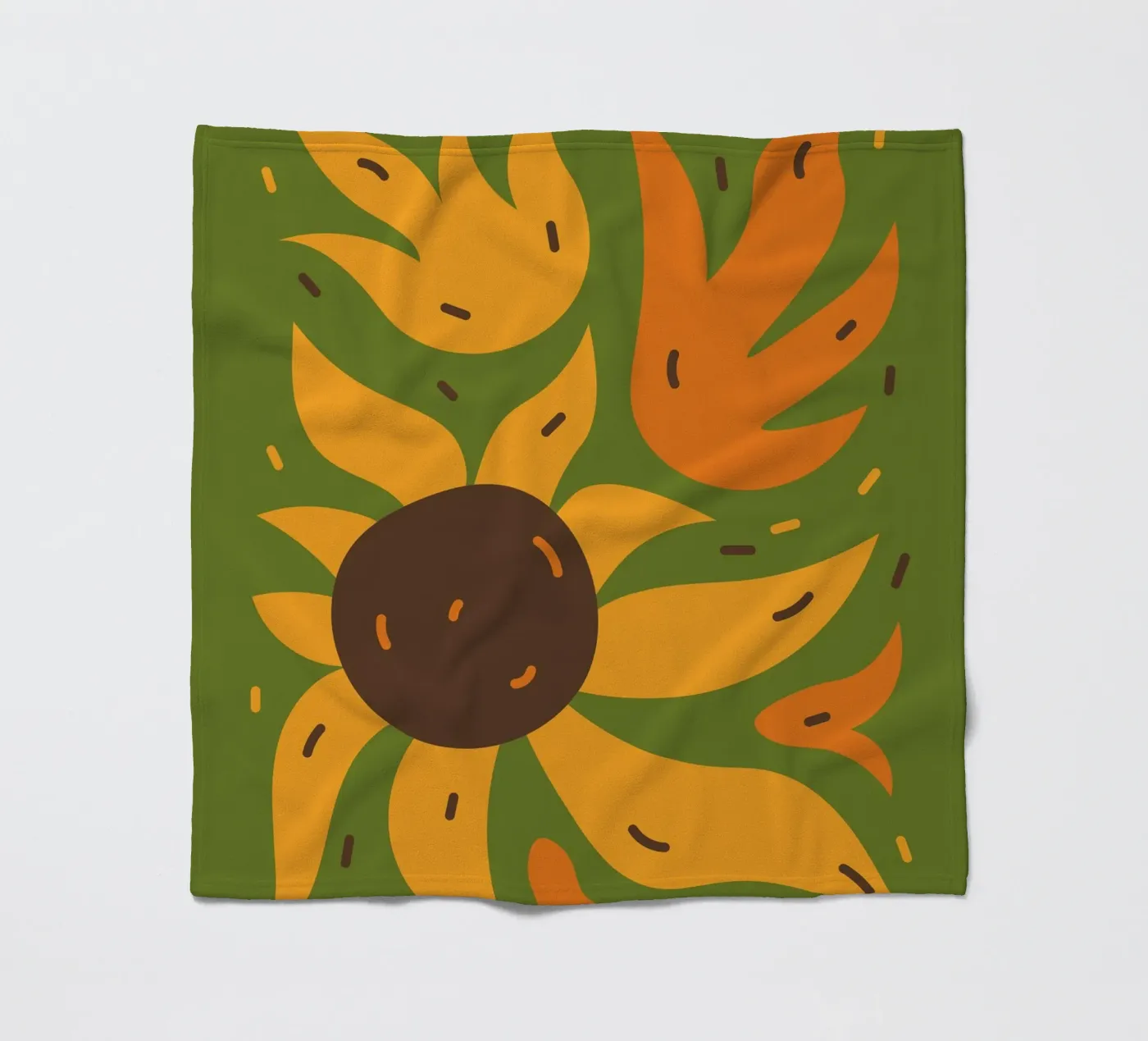 Sunflower fleecedeken van LisaArtes