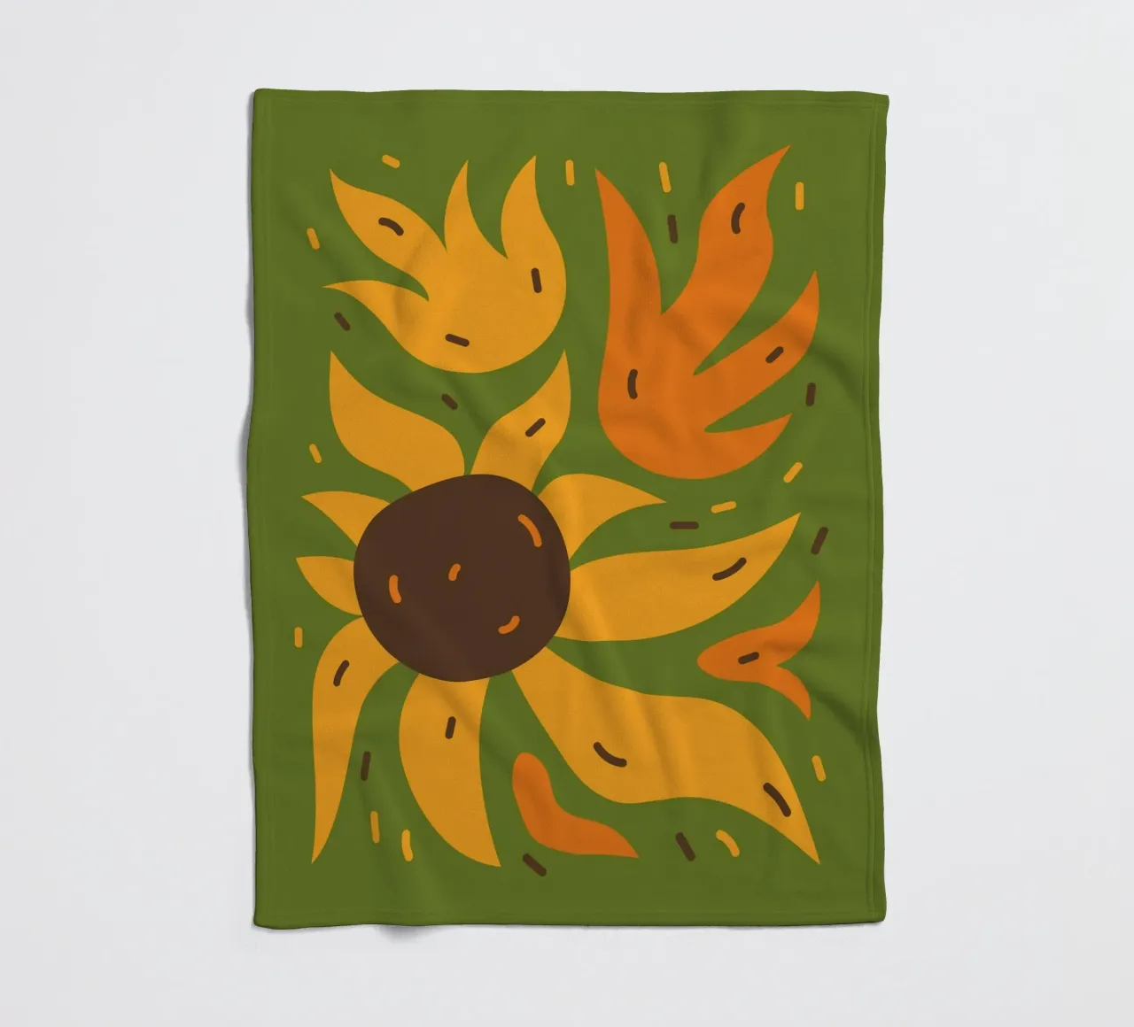 Sunflower Fleecedecke von LisaArtes