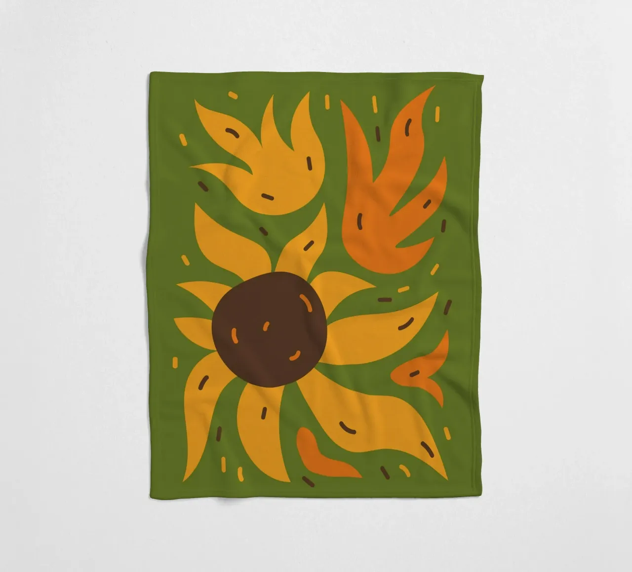 Sunflower Fleecedecke von LisaArtes