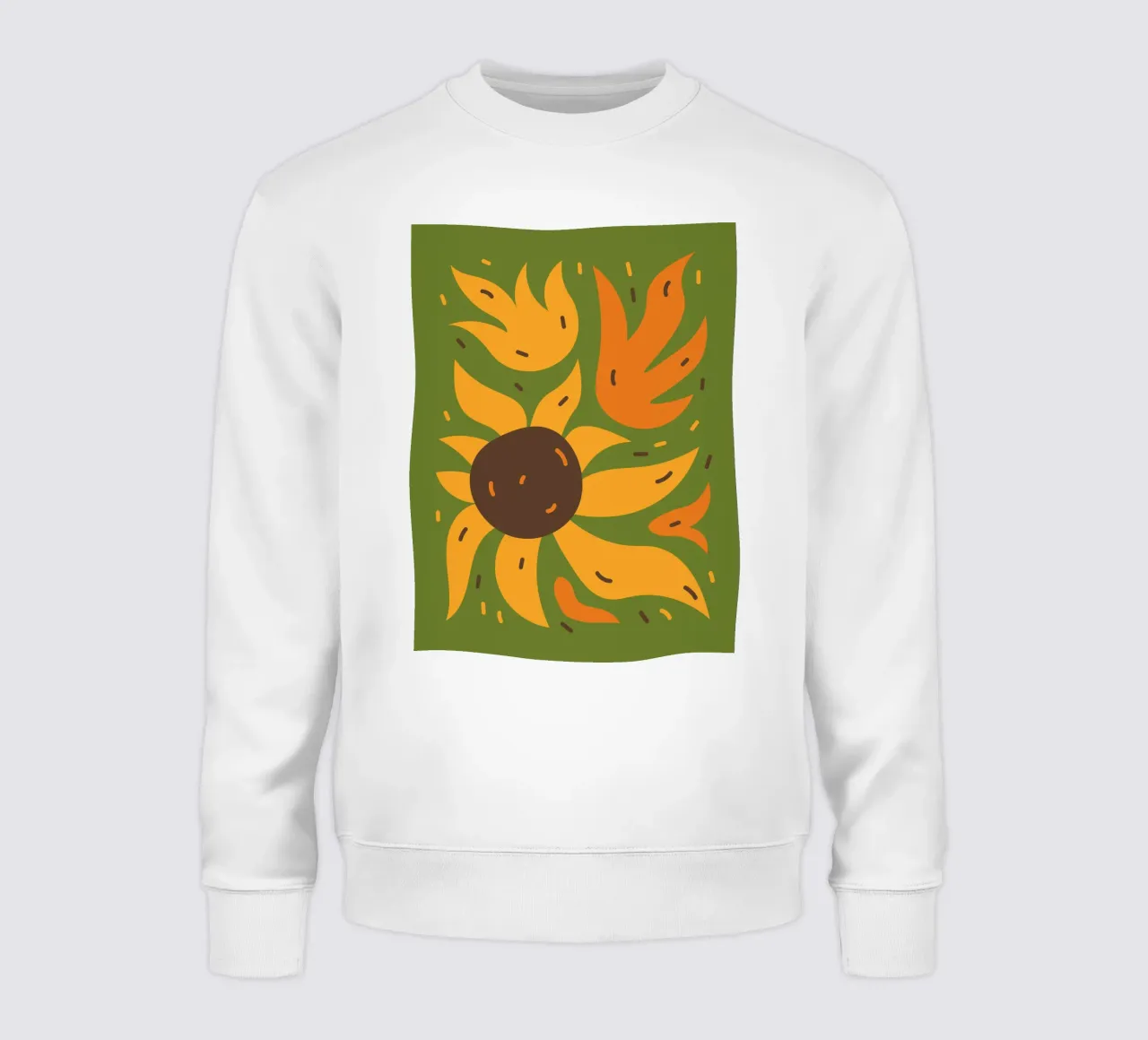 Sunflower sweatshirt by LisaArtes