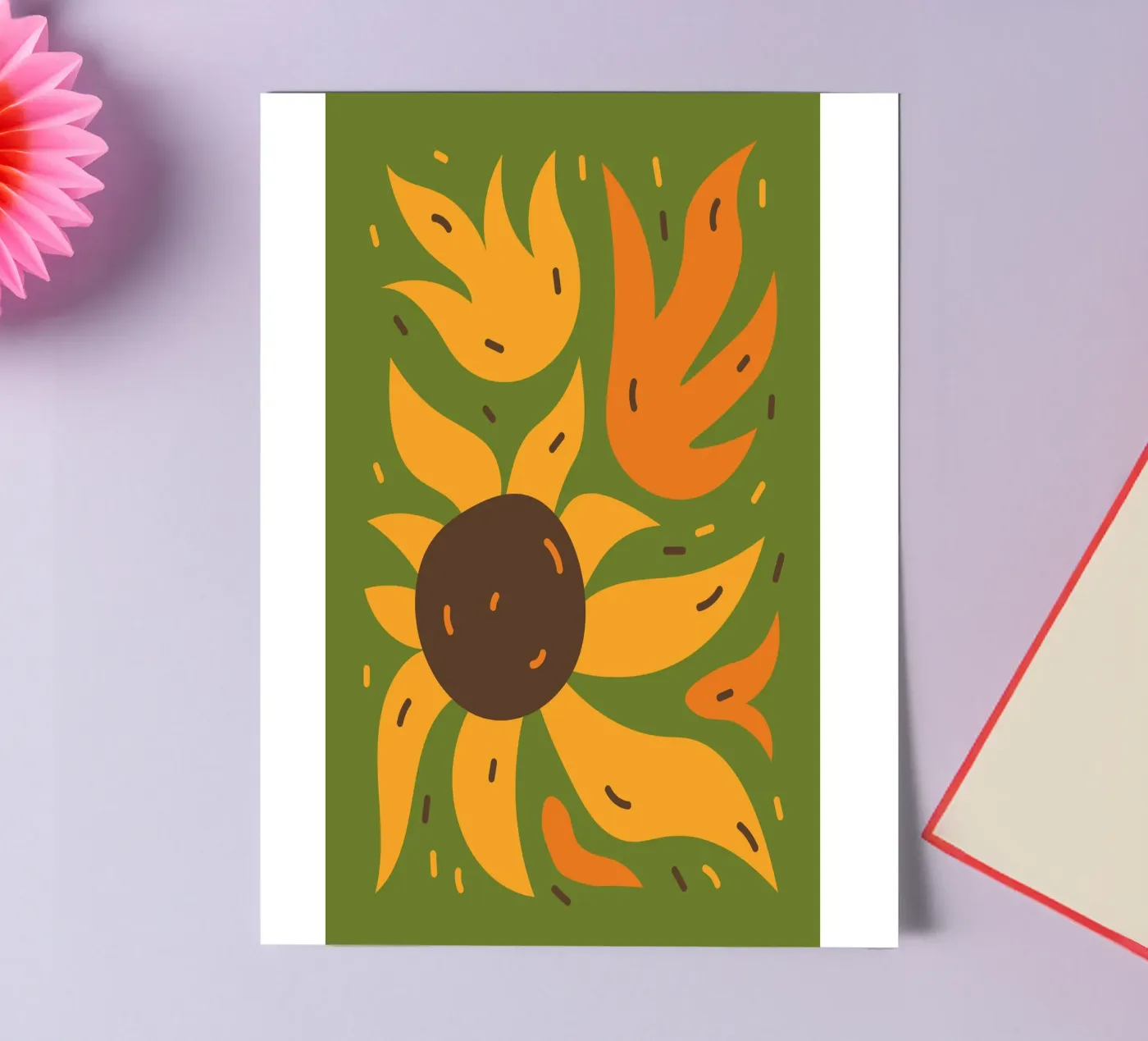 Sunflower stickervel van LisaArtes