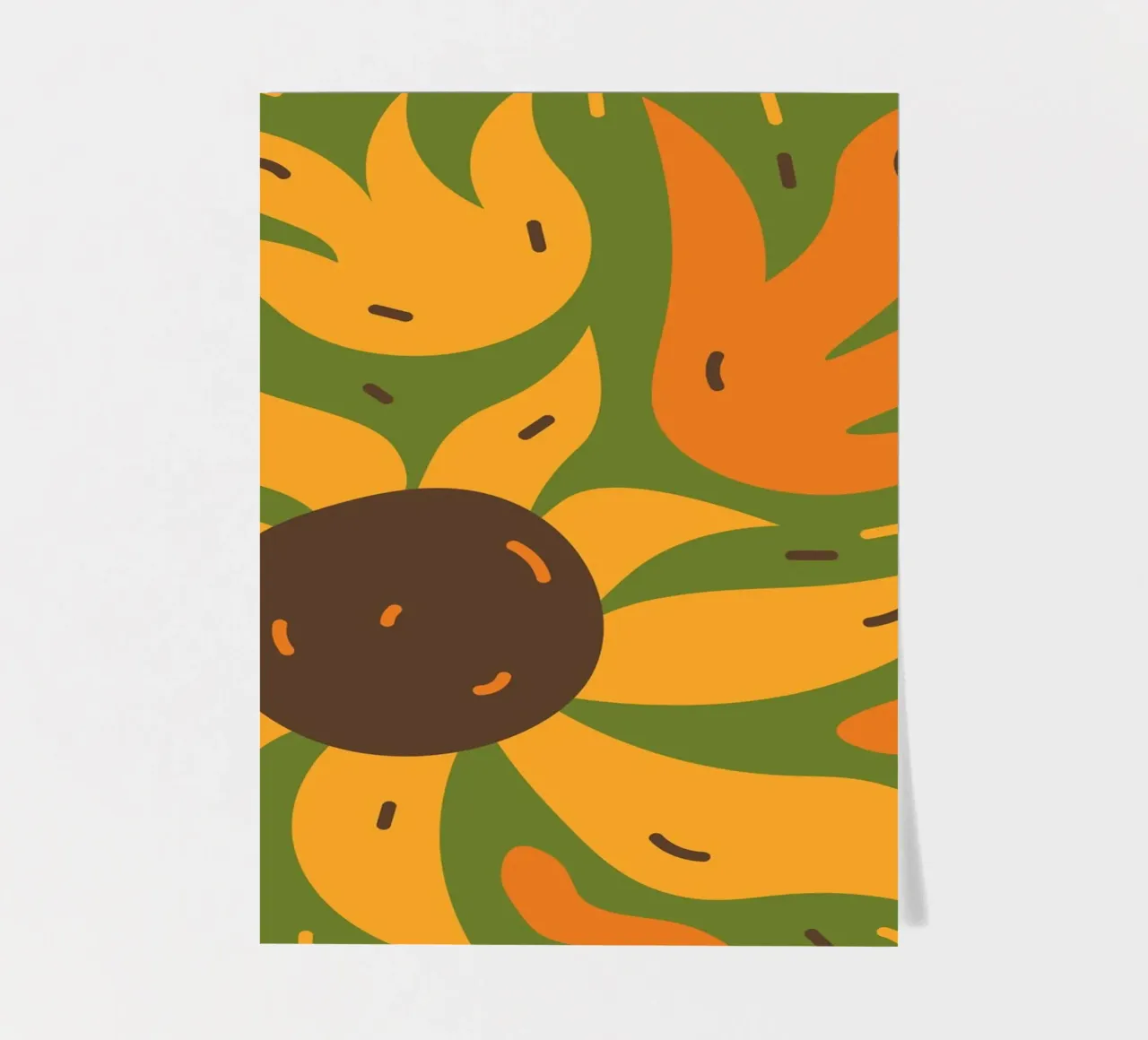 Sunflower sticker sheet by LisaArtes