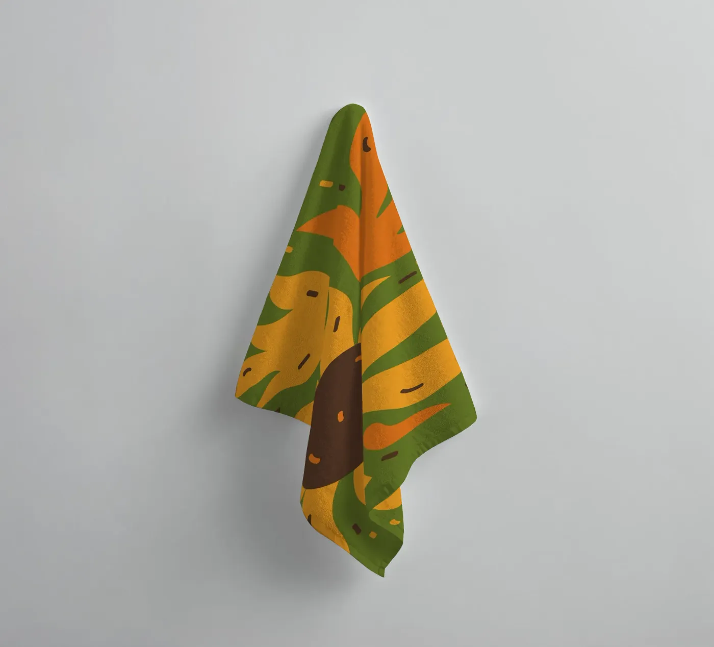 Sunflower towel by LisaArtes