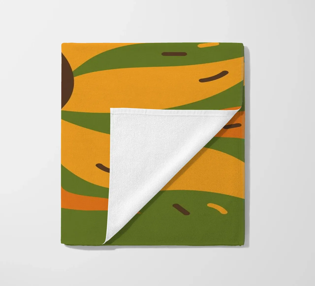 Sunflower beach towel by LisaArtes