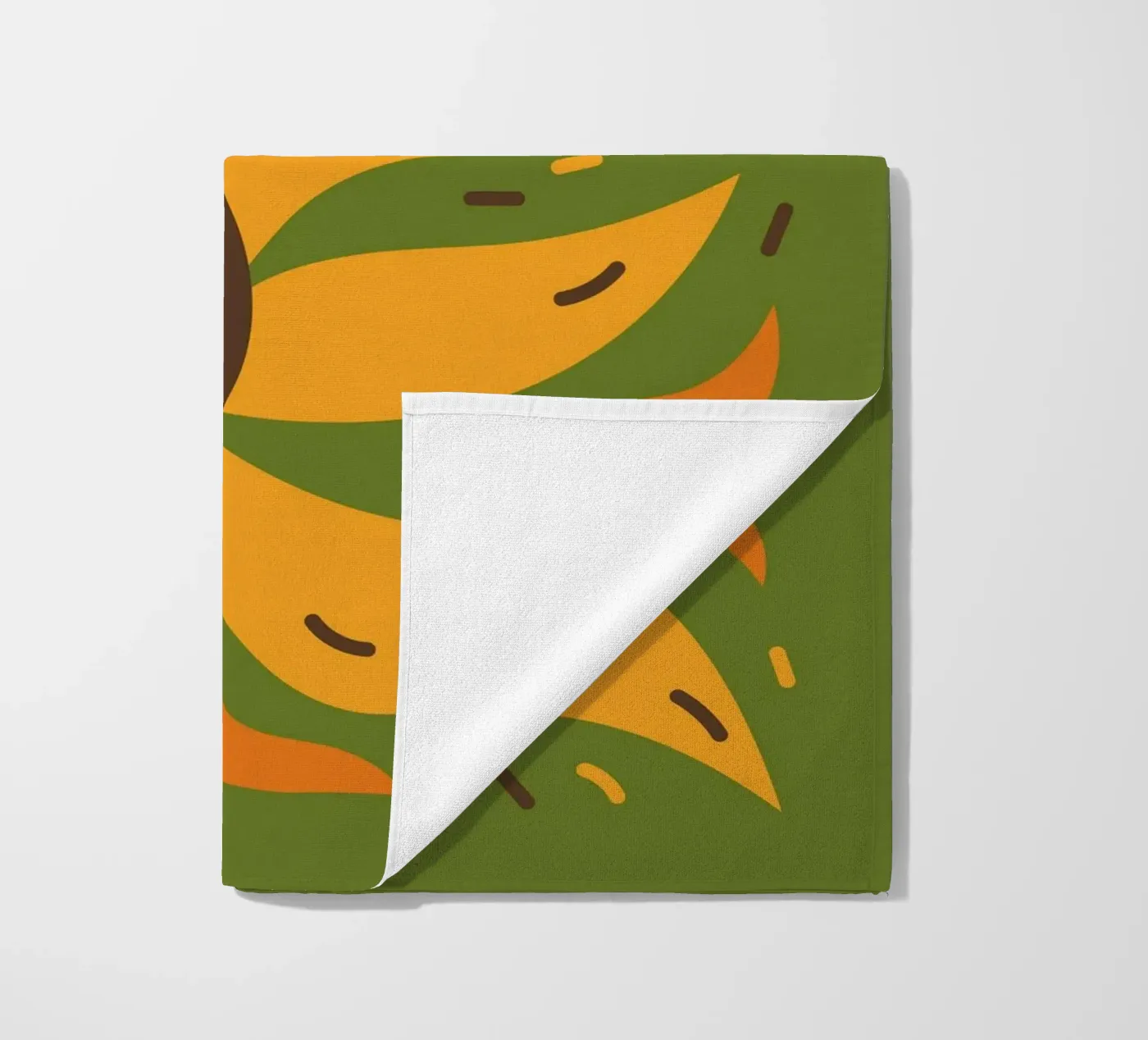 Sunflower beach towel by LisaArtes