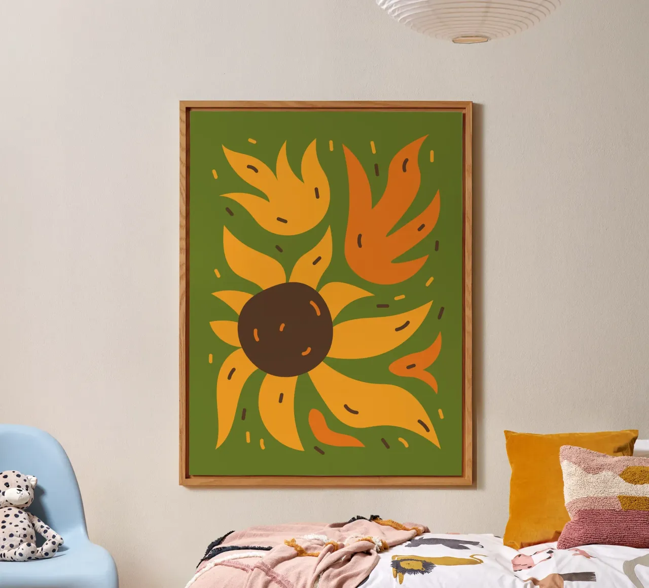 Sunflower forex plate by LisaArtes