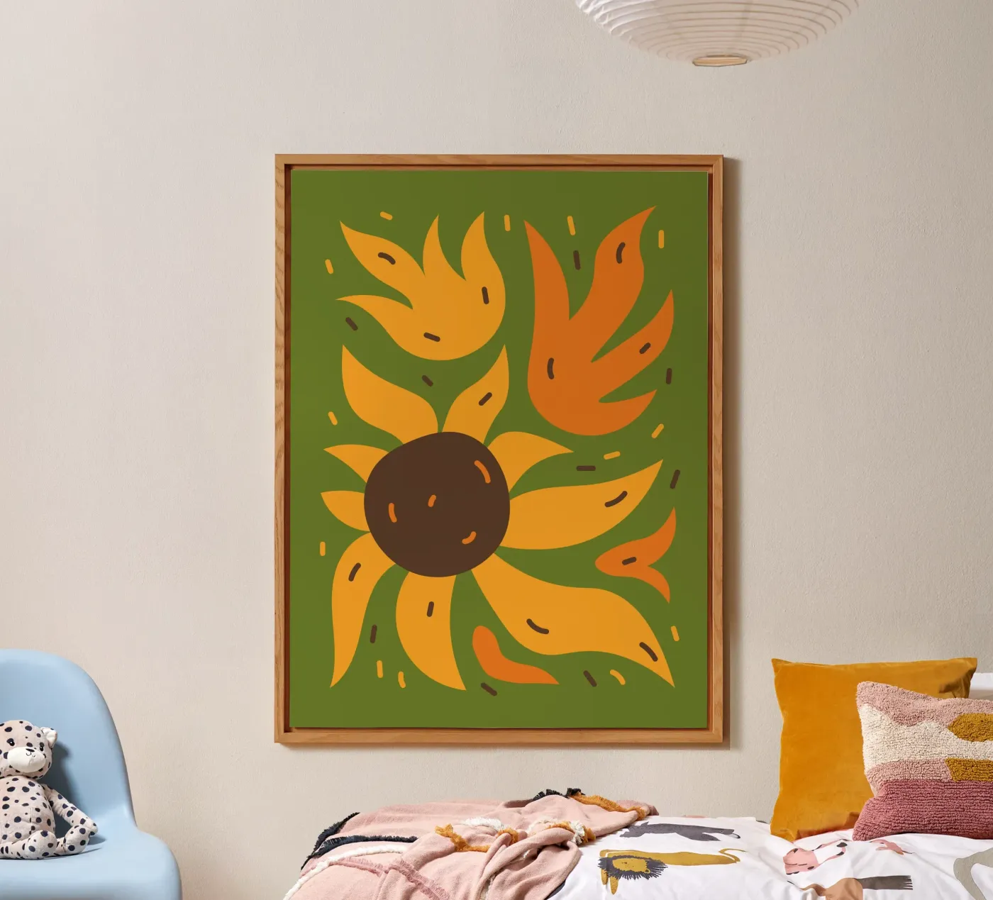 Sunflower forex plate by LisaArtes