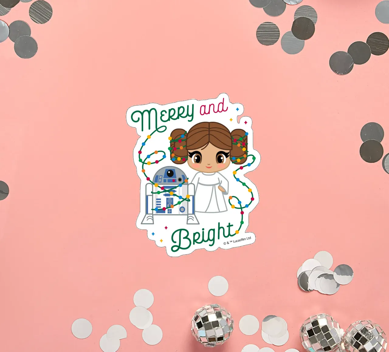 R2 D2 and LEIA adesivo da Star Wars - Sticker Shop