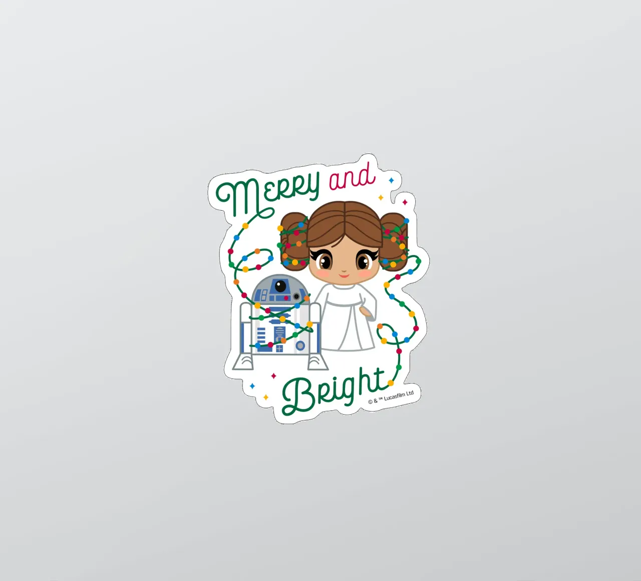 R2 D2 and LEIA adesivo da Star Wars - Sticker Shop