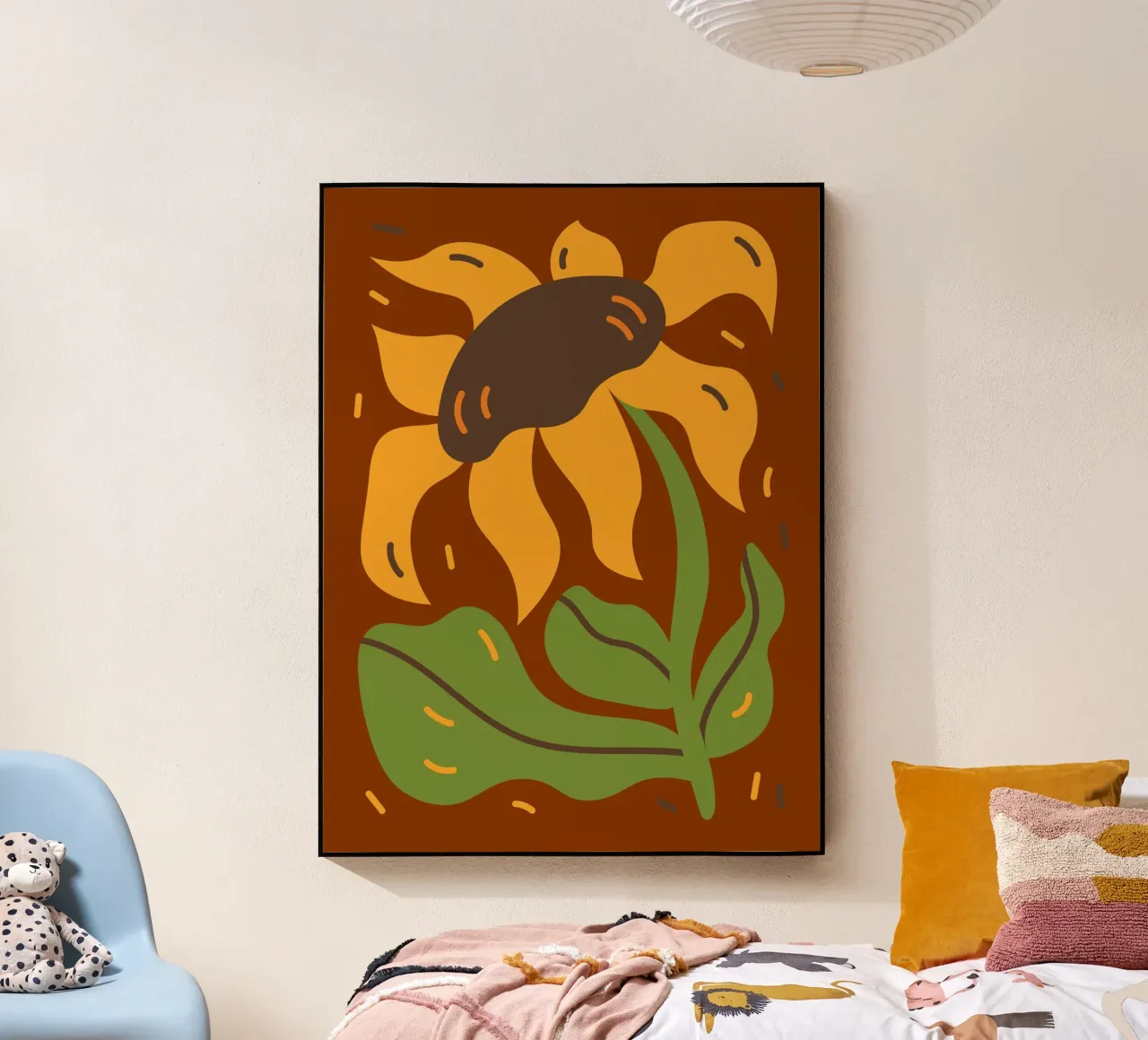 Flower sunflower plexiglass da LisaArtes