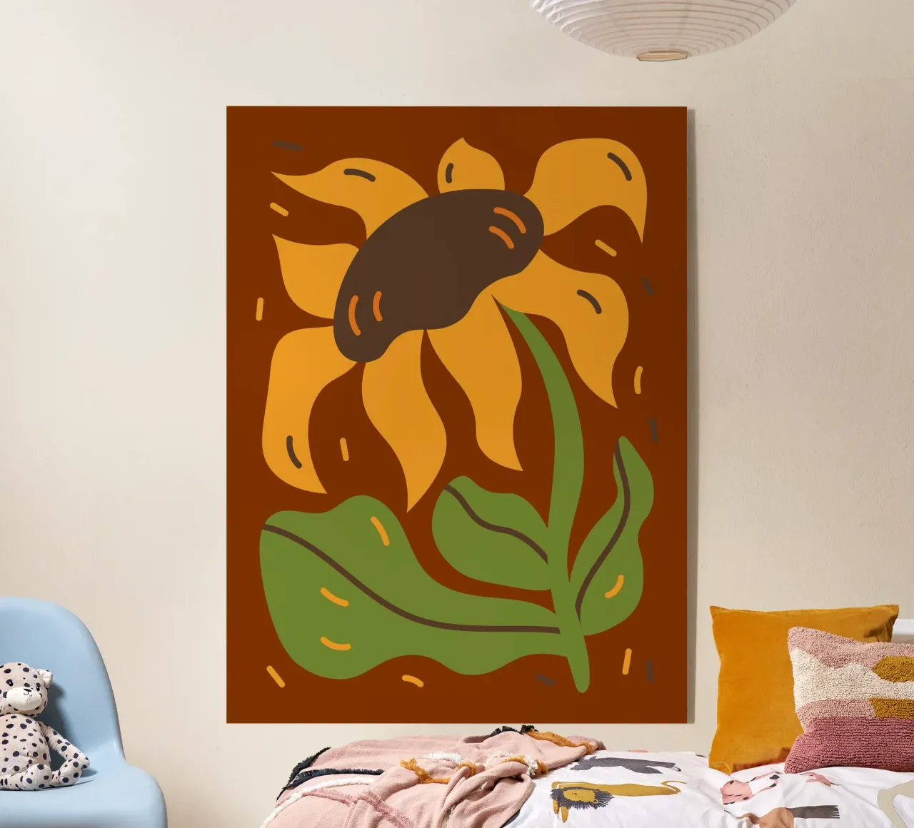 Flower sunflower plexiglass da LisaArtes