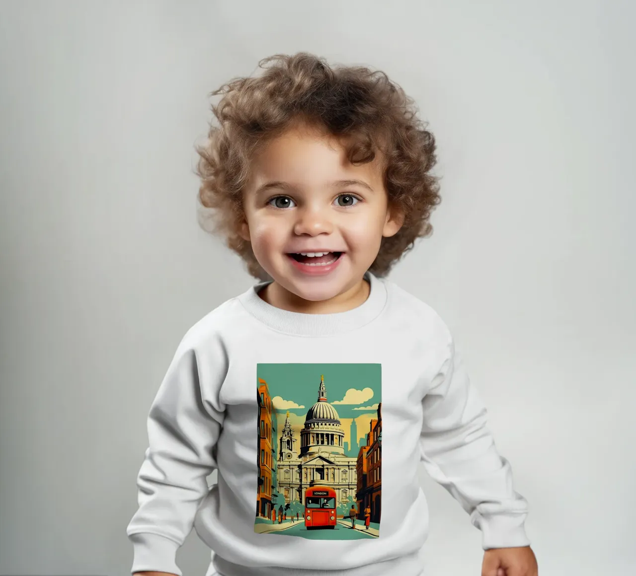 Cattedrale di St Paul, Londra felpa neonato da TDPosters