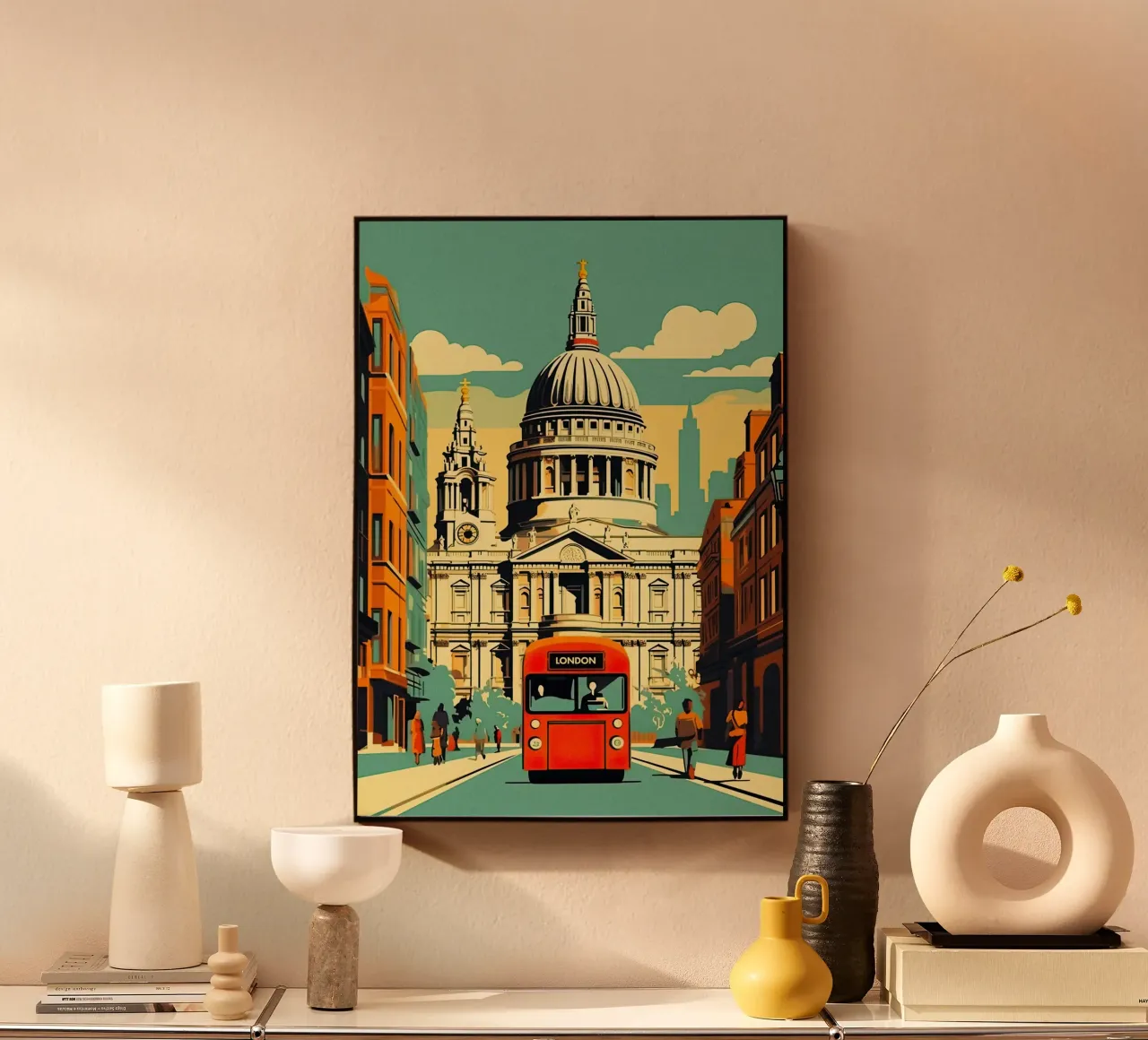 Cattedrale di St Paul, Londra plexiglass da TDPosters