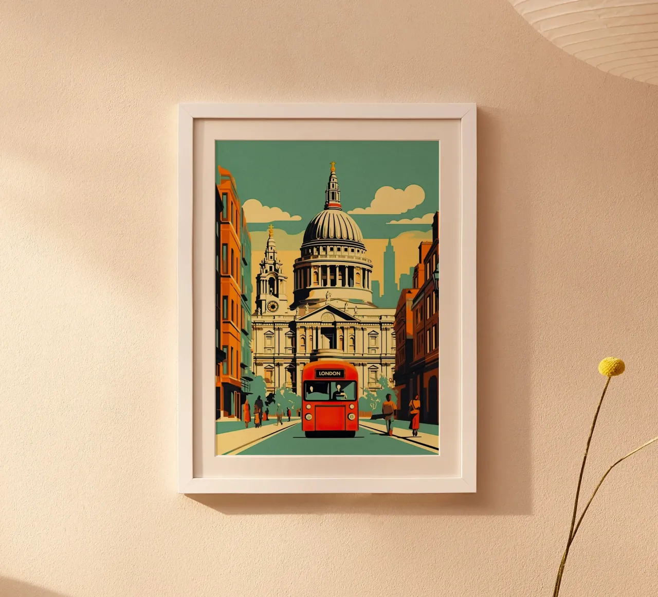 Cattedrale di St Paul, Londra carta hahnemühle da TDPosters