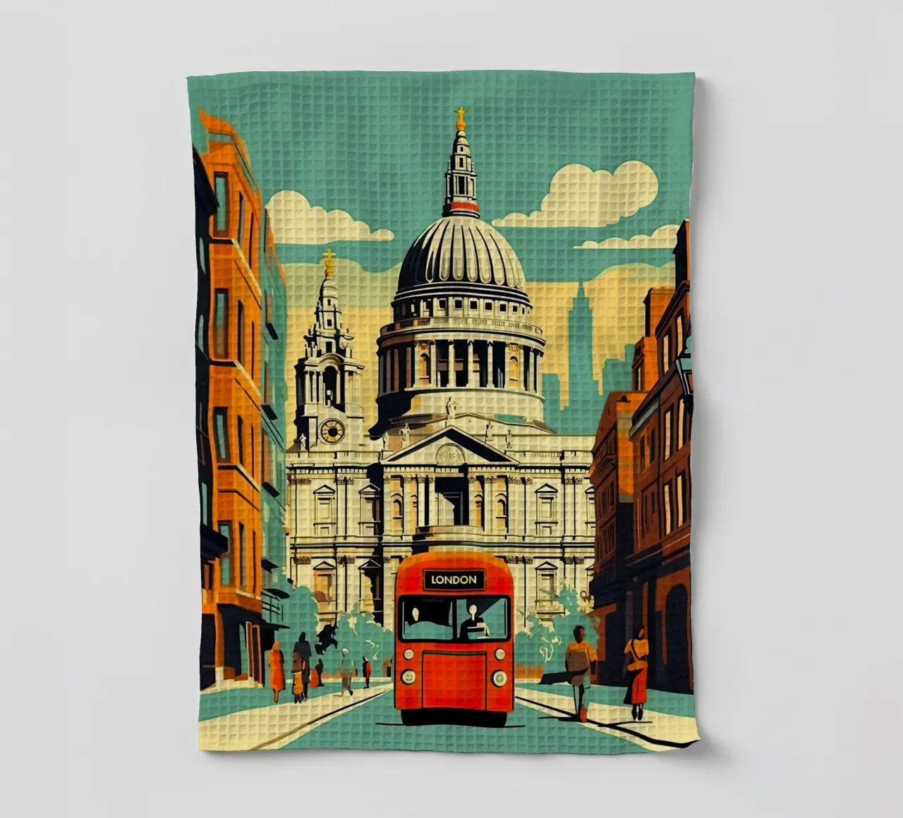 Cattedrale di St Paul, Londra canovaccio da cucina da TDPosters