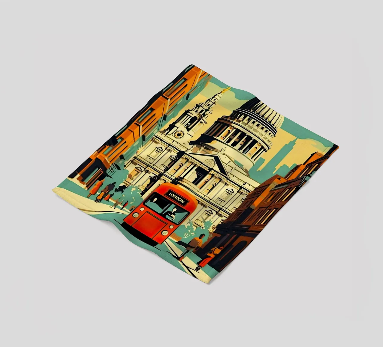 Cattedrale di St Paul, Londra coperta in pile da TDPosters